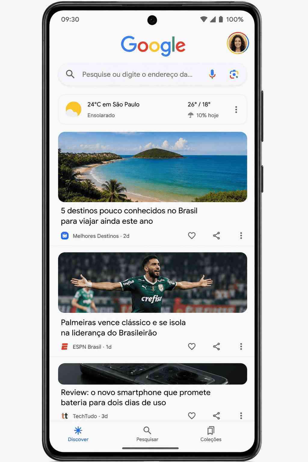 como aparecer no google discover